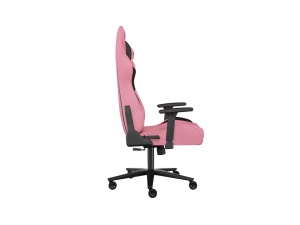 Scaun gaming Genesis Nitro 720, piele ecologica, reglabil pe inaltime, suporta pana la 150 kg, inaltime reglabila 46.5 - 53.5 cm, spatar ajustabil 135°, dimensiuni roti 60mm, negru/roz - Img 9