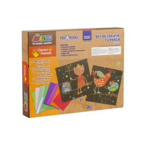 Set de creatie cu pasla- Animale