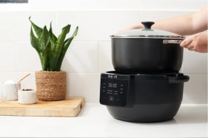 Slow Cooker Instant Pot, 800W, Capacitate 7.1L, Keep Warm, 4 in 1, control digital, Negru - Img 5