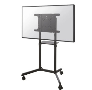 Stand mobil de podea, Neomounts by Newstar NS-M1250BLACK, 37"-70", VESA max. 600x400, suporta pana la 70kg, inclinatie 5°, rotatie 90°, negru