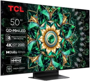 Televizor TCL QD-MiniLED 50Q7C, 126 cm, Smart Google TV, 4K Ultra HD, 144Hz - Img 2