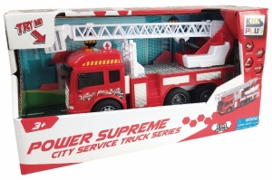 VEHICULE CU LUMINI, SUNETE SI FRICTIUNE, SCARA 1/14, 28.5CM,AUTOSPECIALA ROSIE - Img 2