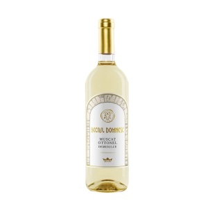 Vin Beciul Domnesc Muscat Ottonel Alb Demidulce 0.75L