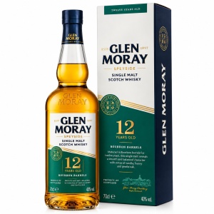 Whisky Single Malt Glen Moray 12 Ani 0.7L