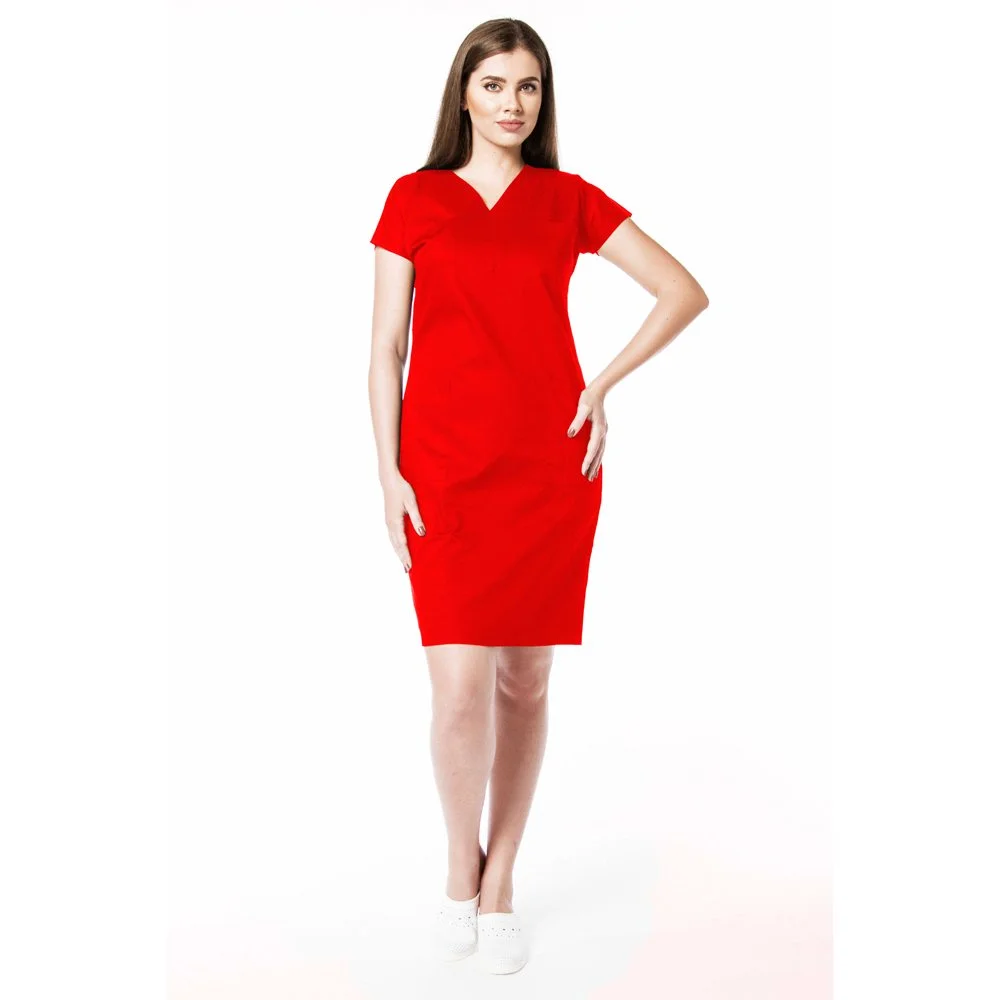 1. Poplin - descriere si informatii esentiale_Sarafan medical pentru femei