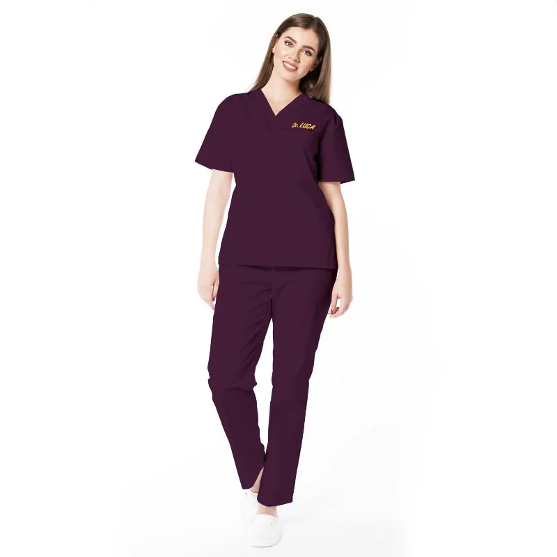 2. Poplin imprimat si alte tipuri renumite si de buna calitate_Kult-uniforma-femei-personalizata-tangerine