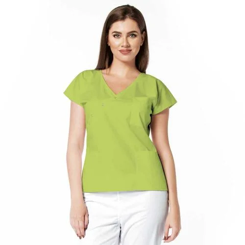 1. Medic neurolog - ce înseamnă bluză de damă verde, femeie, pantaloni albi