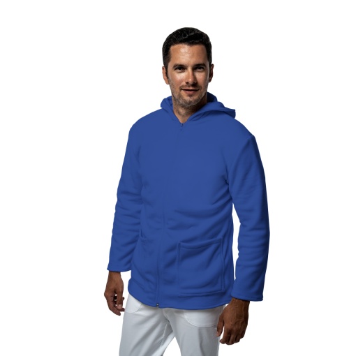 Jacheta polar cu gluga VITAL pentru barbati -Cobalt