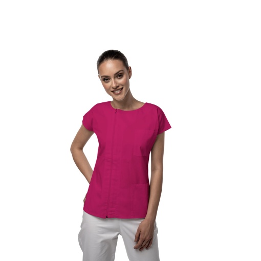 Jacheta halat cambrat cu fermoar pentru femei SPRINT-Magenta