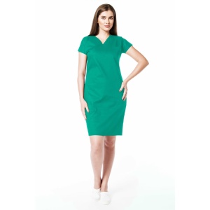 Sarafan medical din poplin ACTIVA -Verde menta