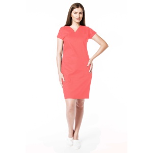 Sarafan medical stretch (cu elastan) ACTIVA -Coral