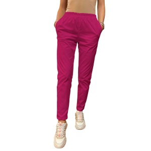 Legging ART stretch (cu elastan) cu betelie elastic-Magenta - Img 1