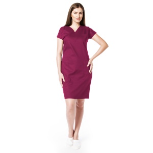 Sarafan medical stretch (cu elastan) ACTIVA -Fructe de padure