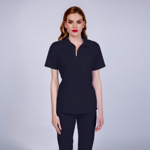 Uniforma medicala TREND cu pantaloni pentru femei-Bleumarin