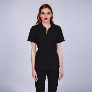 Uniforma medicala TREND cu pantaloni pentru femei-Negru