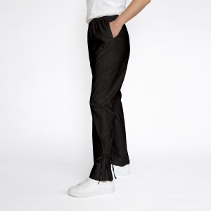 Pantaloni medicali Art Stretch cu fundă pentru femei-Negru