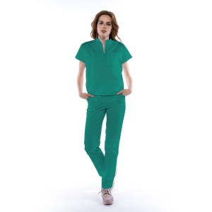 Uniforma medicala FABS pentru femei -Verde menta - Img 1