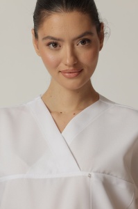 Uniformă Medicală Olimp Stretch pentru Femei-Albastru safir - Img 6