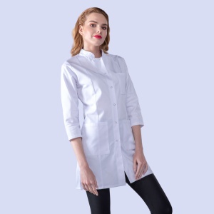 Halat medical pentru femei SIA-Alb