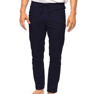 Pantaloni medicali ART stretch (cu elastan) pentru barbati-Bleumarin