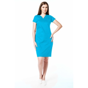 Sarafan medical stretch (cu elastan) ACTIVA -Turqoise