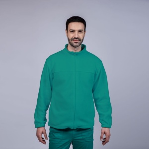 Jacheta medicala polar pentru barbati VITAL -Verde menta