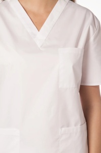 Uniforma medicala KULT stretch cu pantaloni jogger pentru femei-Fructe de padure - Img 2