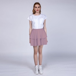 Fusta din elastan(stretch) cu 2 volane FRILL - Img 20