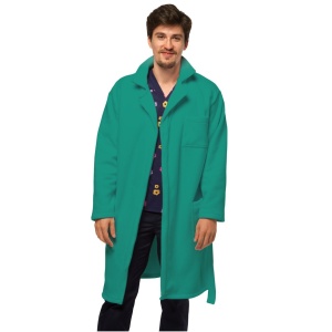 Halate medicale de iarna pentru barbati MAXIM -Verde menta