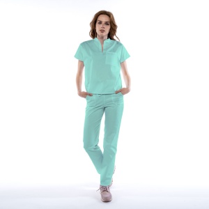 Uniforma medicala FABS pentru femei-Aqua - Img 1