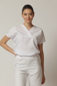 Uniformă Medicală Olimp din Microfibră pentru Femei-Negru - Img 7