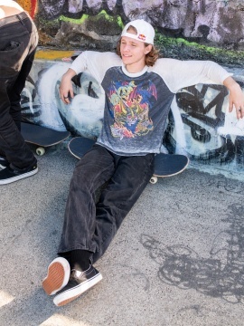 Skate Vitals Collin Provost Raglan