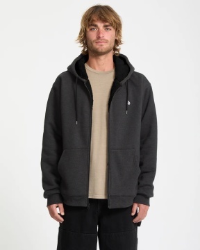 Single Stone Lined Zip