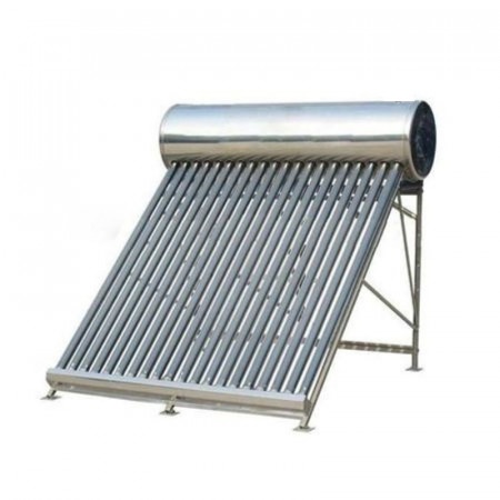 Kit solar presurizat compact pentru apă caldă menajeră, cu boiler inox 150 litri și 15 tuburi vidate (ofertă persoane fizice)