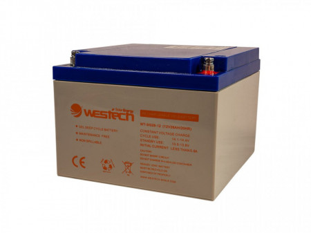Baterie (acumulator) Gel Westech WT-SG28AH-12V, 28Ah