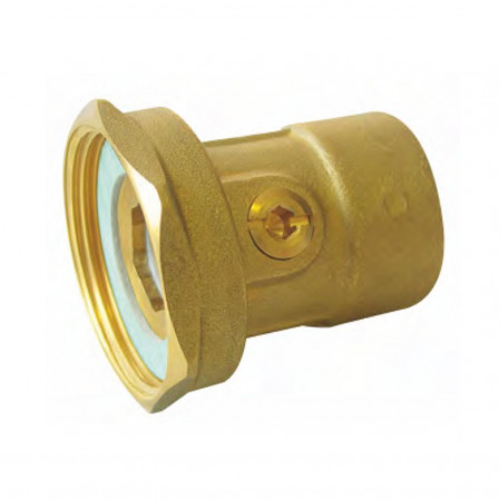 Olandez pompă 1"1/2 cu robinet sferă încorporat, cu filet 1" interior
