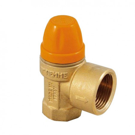 Supapă de siguranță 1/2” / 3/4” pentru instalații solare (3 bar)