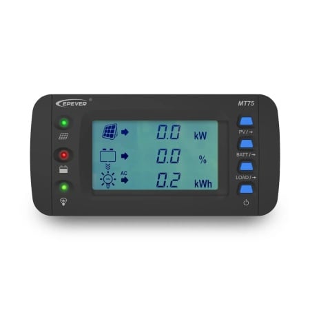 Unitate cu display pentru control si setare MPPT - MT75
