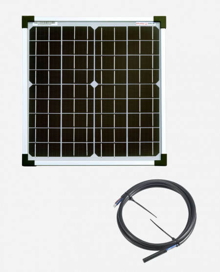 Panou solar fotovoltaic monocristalin 20W | 12V
