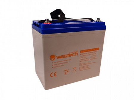 Baterie (acumulator) Gel Westech Solarpower 55Ah | 12V