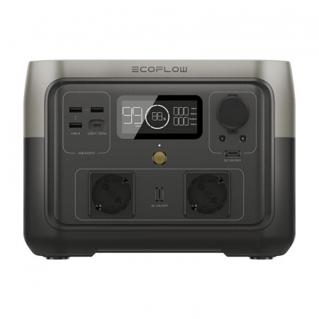 Generator solar portabil, 512Wh ECOFLOW River 2 MAX