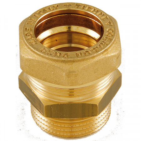Racord drept M COBRASUN (cu prindere rapidă) pentru țeavă flexibilă inox DN16 x 1/2” M