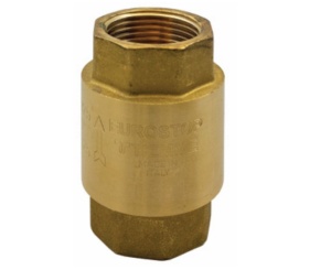 Supapă de sens eurostop F/F cu obturator metalic ISO228