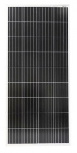 Panou solar fotovoltaic CL-200WM, 200 W, 12V, monocristalin față