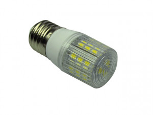 Bec LED 4W 12V 24V E27 cu lumina calda