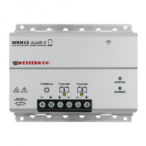 Controler solar profesional MPPT WRM15 dualB-E 100V, 15Ah, 12/24V Li-Ion (dual battery) - Img 1