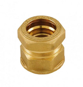 Racord drept F COBRASUN (cu prindere rapidă) pentru țeavă flexibilă inox DN16 x 1” F