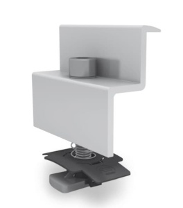 Set de cleme de capăt SS pentru înălțimea cadrului 34-36 mm