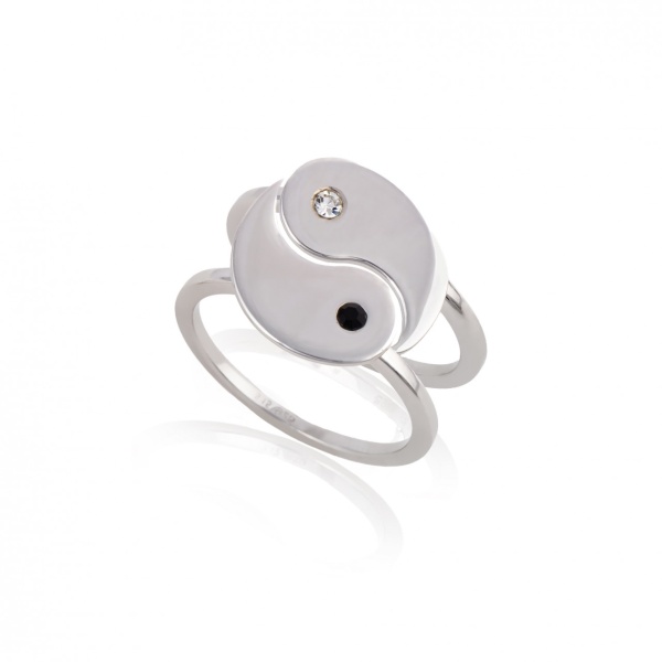 Set 2 inele din Argint 925 Yin & Yang