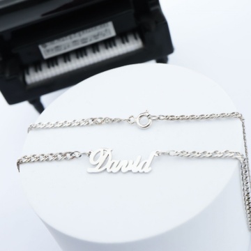 Colier Exclusive din argint personalizabil cu orice nume - Img 2